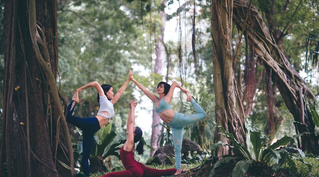 Photo Outdoor yoga