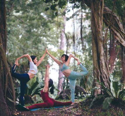 Photo Outdoor yoga